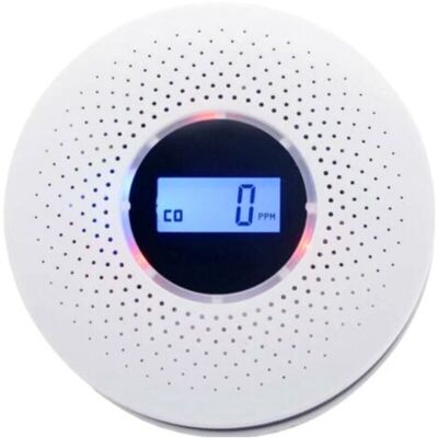SANS MARQUE Rilevatore Di Fumo E Monossido Di Carbonio – Funzionamento A Batterie (aa) – Sensore Elettrochimico – Display Lcd – Allarme Acustico E Visivo SANS MARQUE Rilevatore Di Fumo E Monossido Di Carbonio – Funzionamento A Batterie (aa) – Sensore Elettrochimico – Display Lcd – Allarme Acustico E Visivo