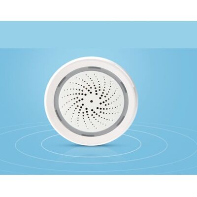 OEM Allarme Wi-fi Intelligente: Sirena Stroboscopica Wireless Con Allarme Acustico E Visivo, Suono A 100 Db, Controllo Tramite App OEM Allarme Wi-fi Intelligente: Sirena Stroboscopica Wireless Con Allarme Acustico E Visivo, Suono A 100 Db, Controllo Tramite App