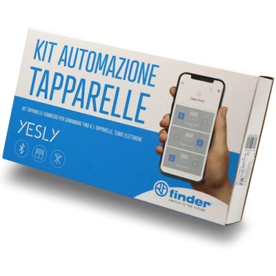 Finder Yesly Kit Connesso Automazione Tapparelle 13.s2.8.230.b000.poa 13s28230b000poa - Finder Yesly Kit Connesso Automazione Tapparelle 13.s2.8.230.b000.poa 13s28230b000poa -