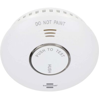 Brennenstuhl Connect Wifi Rm A 3020 Rilevatore Di Fumo Con Controllo Tramite App A Batteria (ø X A) 120 Mm X 36 Mm Brennenstuhl Connect Wifi Rm A 3020 Rilevatore Di Fumo Con Controllo Tramite App A Batteria (ø X A) 120 Mm X 36 Mm