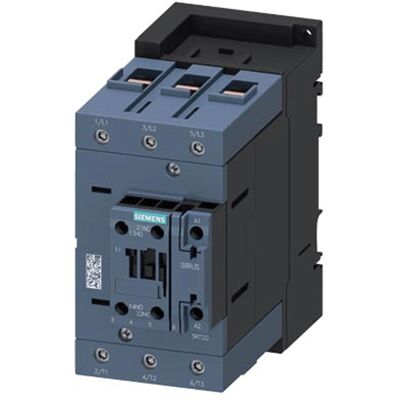 Contattore Siemens Serie S3 - Potenza 37kW, 24V AC, 3 poli Contattore Siemens Serie S3 - Potenza 37kW, 24V AC, 3 poli