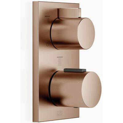 Dornbracht Thermostat Encastré Avec Régulation De Débit À Trois Dornbracht Thermostat Encastré Avec Régulation De Débit À Trois