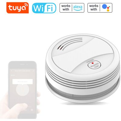 OEM Rilevatore Di Fumo Fotoelettrico Autonomo Tuya Wifi, Allarme Antincendio Acustico E Visivo, Notifica Remota Tramite App Per Smartphone, OEM Rilevatore Di Fumo Fotoelettrico Autonomo Tuya Wifi, Allarme Antincendio Acustico E Visivo, Notifica Remota Tramite App Per Smartphone,