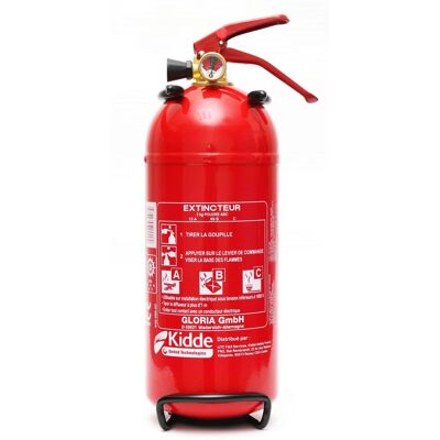 ANAF Estintore Polivalente A Polvere Secca - Kidde - 2 Kg Abc - J419 ANAF Estintore Polivalente A Polvere Secca - Kidde - 2 Kg Abc - J419