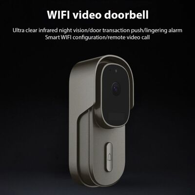 OEM Videocitofono 1080p, Telecamera Intelligente Wireless, Con Suoneria, App Tuya, Wi-fi A 2,4 Ghz, Impermeabile Ip65, Videochiamata Remota, Audio Bidirezionale, Visione Notturna A Infrarossi, P OEM Videocitofono 1080p, Telecamera Intelligente Wireless, Con Suoneria, App Tuya, Wi-fi A 2,4 Ghz, Impermeabile Ip65, Videochiamata Remota, Audio Bidirezionale, Visione Notturna A Infrarossi, P