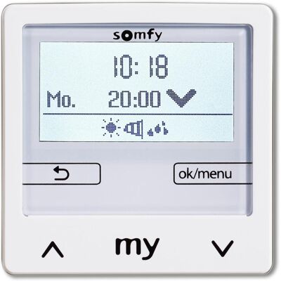 Somfy 1818313 Controllore Intelligente - Sensori di Vento, Sole, Pioggia Somfy 1818313 Controllore Intelligente - Sensori di Vento, Sole, Pioggia