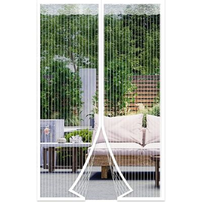 ENOWELIR Tenda Antizanzare Magnetica, Bianca, 90 X 215 Cm – Rete A Maglia Ultrafine Per Balcone, Camera Da Letto E Porta D'Ingresso ENOWELIR Tenda Antizanzare Magnetica, Bianca, 90 X 215 Cm – Rete A Maglia Ultrafine Per Balcone, Camera Da Letto E Porta D'Ingresso