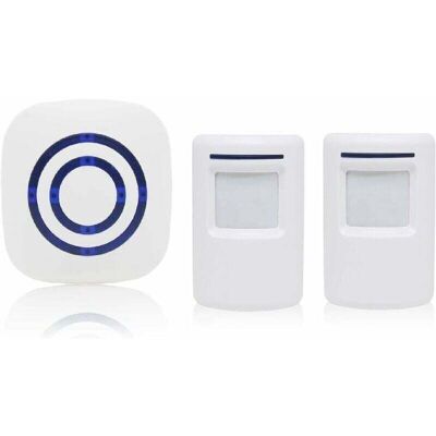 OEM Campanello Senza Fili Per Ingresso/negozio Con Rilevatore Di Movimento/accesso, 38 Suonerie, Portata Fino A 100 M, Bianco -crezuo OEM Campanello Senza Fili Per Ingresso/negozio Con Rilevatore Di Movimento/accesso, 38 Suonerie, Portata Fino A 100 M, Bianco -crezuo