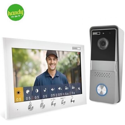 EMOS Videocitofono 7 Pollici 2 Fili H2060 EMOS Videocitofono 7 Pollici 2 Fili H2060