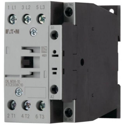 Eaton DILM38-10 Contattore Reversibile - 17 kW, 3 Poli, 220/230 V Eaton DILM38-10 Contattore Reversibile - 17 kW, 3 Poli, 220/230 V