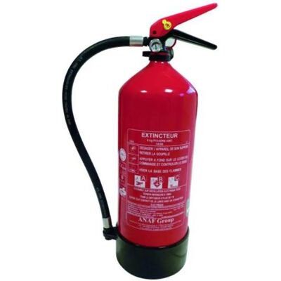 ANAF FIRE PROTECTION Estintore A Polvere Abc 6 Kg ANAF FIRE PROTECTION Estintore A Polvere Abc 6 Kg