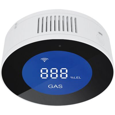 TREETALK Rilevatore Di Gas Intelligente Con Wi-fi, Rilevatore Di Perdite Di Gas Naturale/metano/gpl/carbonio, Schermo Lcd, Allarme Da 85 Db, Compatibile Con App. TREETALK Rilevatore Di Gas Intelligente Con Wi-fi, Rilevatore Di Perdite Di Gas Naturale/metano/gpl/carbonio, Schermo Lcd, Allarme Da 85 Db, Compatibile Con App.