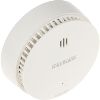 Rilevatore di fumo Wisualarm HY-SA20A - Wireless, Autonomo, Batteria 3V, CE-CPR Rilevatore di fumo Wisualarm HY-SA20A - Wireless, Autonomo, Batteria 3V, CE-CPR