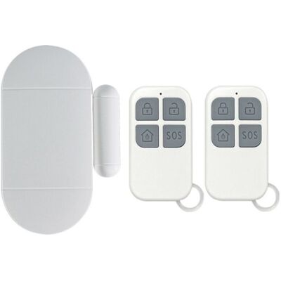 LIIYIELA Allarme Per Porte, Rilevatore Di Apertura Porte Con Potente Sirena Da 130 Db, Allarme Magnetico Wireless Per Porte, Finestre E Armadi, Casa, Ufficio LIIYIELA Allarme Per Porte, Rilevatore Di Apertura Porte Con Potente Sirena Da 130 Db, Allarme Magnetico Wireless Per Porte, Finestre E Armadi, Casa, Ufficio