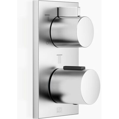Dornbracht Thermostat Encastré Avec Régulation De Débit À Trois Dornbracht Thermostat Encastré Avec Régulation De Débit À Trois