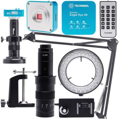 OEM Microscopio Digitale Singolo 10a + Illuminazione Regolabile A 60 Led + Braccio Da 50 Mm + Telecamera Eagle Eye OEM Microscopio Digitale Singolo 10a + Illuminazione Regolabile A 60 Led + Braccio Da 50 Mm + Telecamera Eagle Eye