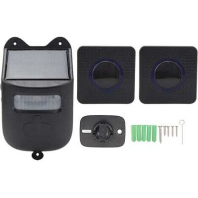 OEM Allarme Per Vialetto Senza Fili, Campanello Solare Per Vialetto, Campanello Interno Con Sensore A Infrarossi, Sistema Di Sicurezza Domestica Con 1 Rilevatore E 2 Ricevitori - Trimec OEM Allarme Per Vialetto Senza Fili, Campanello Solare Per Vialetto, Campanello Interno Con Sensore A Infrarossi, Sistema Di Sicurezza Domestica Con 1 Rilevatore E 2 Ricevitori - Trimec