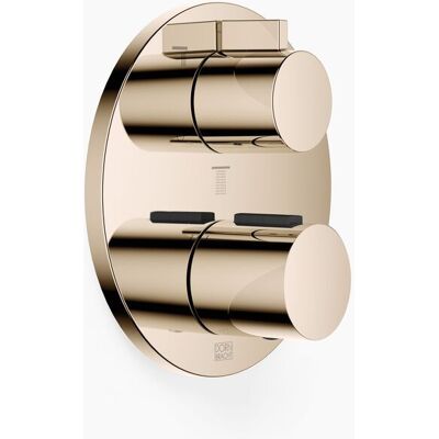 Dornbracht Thermostat Encastré Avec Réglage De Débit À Trois Dornbracht Thermostat Encastré Avec Réglage De Débit À Trois