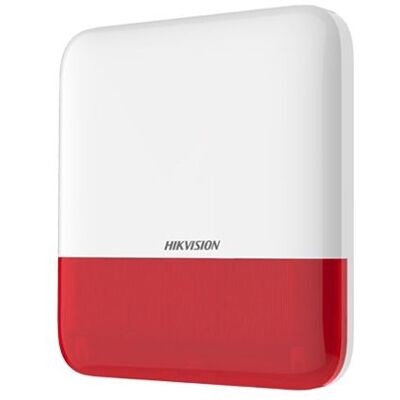 Hikvision Sirena di Allarme Wireless - Arancione - 868MHz - 110dB - IP65 - Configurazione Remota Hikvision Sirena di Allarme Wireless - Arancione - 868MHz - 110dB - IP65 - Configurazione Remota