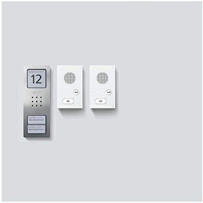 SIEDLE Set Base Cab 850-2 E/w Acciaio Inossidabile SIEDLE Set Base Cab 850-2 E/w Acciaio Inossidabile