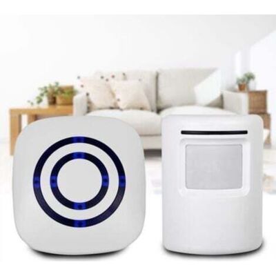 OEM Sistema Di Allarme Wireless Per Garage E Vialetto Di Accesso Con Sensore Di Movimento E Campanello Di Sicurezza Trimec OEM Sistema Di Allarme Wireless Per Garage E Vialetto Di Accesso Con Sensore Di Movimento E Campanello Di Sicurezza Trimec