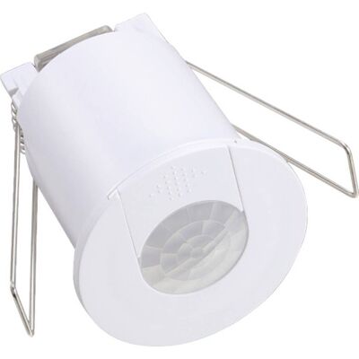 V-TAC 24355 Ad Incasso Sensore A Infrarossi 360 ° Bianco Ip20 V-TAC 24355 Ad Incasso Sensore A Infrarossi 360 ° Bianco Ip20