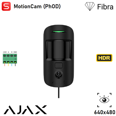 AJAX 143611 - Superior - Superior Motioncam (phod) Fibra - Rilevatore Di Movimento Cablato Con Foto-verifica Degli Allarmi E Immunità Agli Animali, Supporta Le Foto Su Richiesta E Foto Per Scenario - Color AJAX 143611 - Superior - Superior Motioncam (phod) Fibra - Rilevatore Di Movimento Cablato Con Foto-verifica Degli Allarmi E Immunità Agli Animali, Supporta Le Foto Su Richiesta E Foto Per Scenario - Color