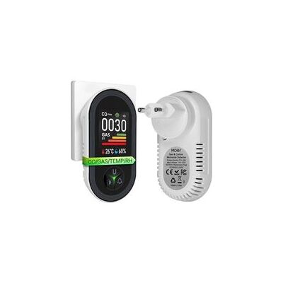 OEM Rilevatore Di Monossido Di Carbonio E Gas Con Spina - Rilevatore Di Co 4 In 1 Con Sensore Di Temperatura E Umidità - Allarme Acustico Per Gpl, Con Caratteristiche: 1a, Rilevatore - Crezuo OEM Rilevatore Di Monossido Di Carbonio E Gas Con Spina - Rilevatore Di Co 4 In 1 Con Sensore Di Temperatura E Umidità - Allarme Acustico Per Gpl, Con Caratteristiche: 1a, Rilevatore - Crezuo