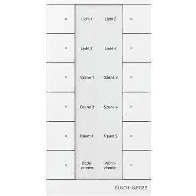 Busch-Jaeger Dispositivo Di Comando Sb-f-12.0.11-84 Compatibile Busch-tenton Free@home Busch-Jaeger Dispositivo Di Comando Sb-f-12.0.11-84 Compatibile Busch-tenton Free@home
