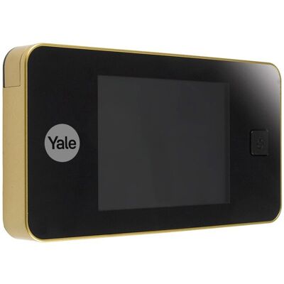Yale Spioncino Elettronico Digitale 45-0500-1432-00-02-01 Color Ottone, Visualizzazione Dal Vivo, Angolo Di Visione 105°, Sostituisce Lo Spioncino Meccanico Della Porta - Yale Spioncino Elettronico Digitale 45-0500-1432-00-02-01 Color Ottone, Visualizzazione Dal Vivo, Angolo Di Visione 105°, Sostituisce Lo Spioncino Meccanico Della Porta -