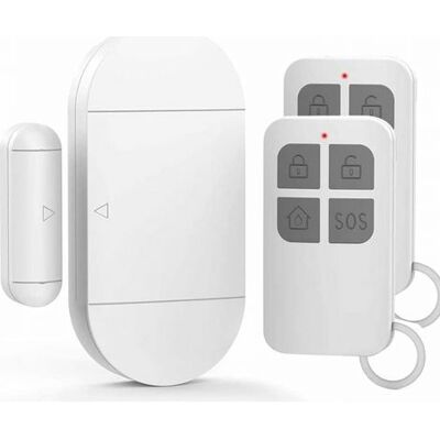 TORMATOR Allarme Per Porte, Rilevatore Di Apertura Porte Con Potente Sirena Da 130 Db, Allarme Magnetico Wireless Per Porte, Finestre E Armadi, Casa, Ufficio TORMATOR Allarme Per Porte, Rilevatore Di Apertura Porte Con Potente Sirena Da 130 Db, Allarme Magnetico Wireless Per Porte, Finestre E Armadi, Casa, Ufficio