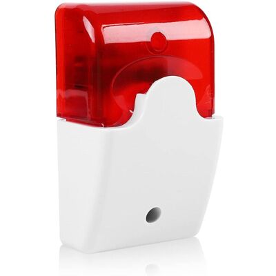OEM Spia Di Segnalazione Di Sicurezza, Allarmi Di Sicurezza Acustici E Visivi, Allarme Acustico E Lampeggiante Rosso Antiurto, Sirena Da 110 Db E 150 Lampeggi/minuto, Volume Regolabile (220 V) OEM Spia Di Segnalazione Di Sicurezza, Allarmi Di Sicurezza Acustici E Visivi, Allarme Acustico E Lampeggiante Rosso Antiurto, Sirena Da 110 Db E 150 Lampeggi/minuto, Volume Regolabile (220 V)