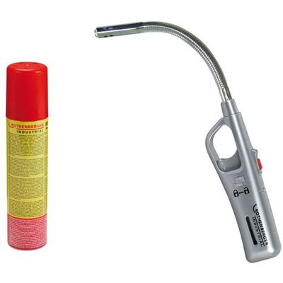 Rothenberger Industrial Accendigas A Collo D'Oca Incl. 1x Rofill Gas 100 Ml - 1500005163 Rothenberger Industrial Accendigas A Collo D'Oca Incl. 1x Rofill Gas 100 Ml - 1500005163