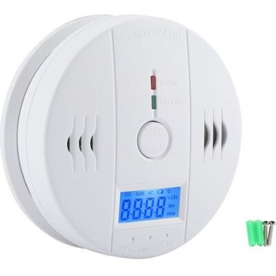 OEM Rilevatore Di Monossido Di Carbonio Lcd – Sensore Elettrochimico – Allarme Acustico Da 85 Db – Indicatore Led – Per Uso Domestico OEM Rilevatore Di Monossido Di Carbonio Lcd – Sensore Elettrochimico – Allarme Acustico Da 85 Db – Indicatore Led – Per Uso Domestico
