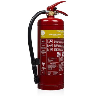 Estintore Smartwares FEX-15230 - Schiuma 3L per classi A & B Estintore Smartwares FEX-15230 - Schiuma 3L per classi A & B