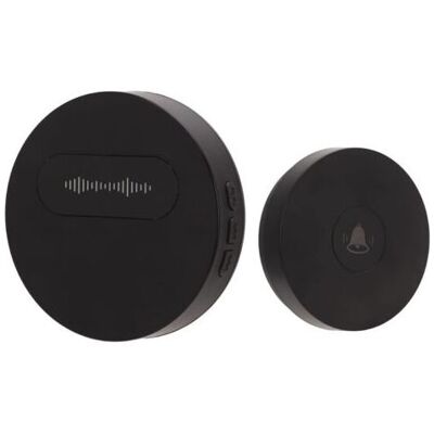 SCORPIO Campanello Senza Fili, Impermeabile, Portata 150 M, 58 Melodie, 4 Livelli Di Volume, 90 Db, Senza Fili Per Case E Appartamenti, 1 Ricevitore E 1 Pulsante Del Campanello (nero) SCORPIO Campanello Senza Fili, Impermeabile, Portata 150 M, 58 Melodie, 4 Livelli Di Volume, 90 Db, Senza Fili Per Case E Appartamenti, 1 Ricevitore E 1 Pulsante Del Campanello (nero)