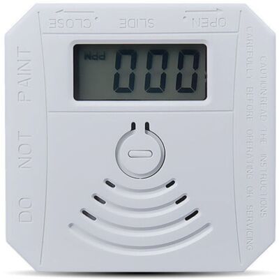 XISRENS Rilevatore Di Gas Tigrezy, Rilevatore Combinato Di Monossido Di Carbonio E Fumo, Rilevatore Di Co A Batteria Con Display A Led, Luce Lampeggiante, Allarme Acustico E Sequenza Di Avviso - Bianco XISRENS Rilevatore Di Gas Tigrezy, Rilevatore Combinato Di Monossido Di Carbonio E Fumo, Rilevatore Di Co A Batteria Con Display A Led, Luce Lampeggiante, Allarme Acustico E Sequenza Di Avviso - Bianco