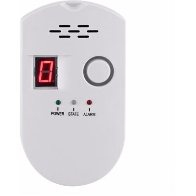OEM Rilevatore Di Gas, Rilevatore Di Perdite Di Gpl/gas Naturale/gas Di Carbone, Monitor Sensore A Spina Con Allarme Acustico E Display Digitale A Led, Metano Combustibile, Propano OEM Rilevatore Di Gas, Rilevatore Di Perdite Di Gpl/gas Naturale/gas Di Carbone, Monitor Sensore A Spina Con Allarme Acustico E Display Digitale A Led, Metano Combustibile, Propano