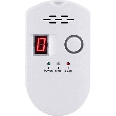 OEM Rilevatore Di Gas Ulisem, Rilevatore Di Perdite Di Gpl/gas Naturale/gas Di Carbone, Monitor Con Sensore A Spina Con Allarme Acustico E Display Digitale A Led, Metano Combustibile, Propano OEM Rilevatore Di Gas Ulisem, Rilevatore Di Perdite Di Gpl/gas Naturale/gas Di Carbone, Monitor Con Sensore A Spina Con Allarme Acustico E Display Digitale A Led, Metano Combustibile, Propano