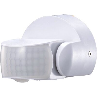 V-TAC - Sensore Di Movimento Infrarossi Ip65 Colore Bianco Montaggio A Parete Soffitto Snodabile A 180° Sku-6611 V-TAC - Sensore Di Movimento Infrarossi Ip65 Colore Bianco Montaggio A Parete Soffitto Snodabile A 180° Sku-6611