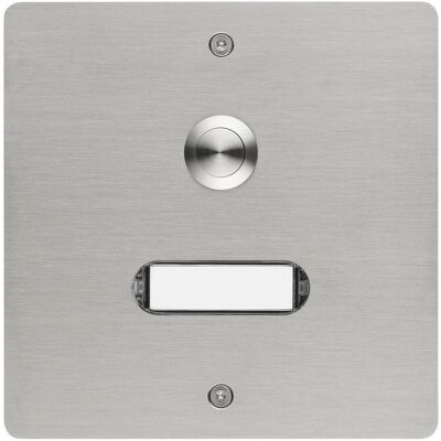 Grothe Eta 401 V2a Piastra Di Piano, Acciaio Inossidabile, Incasso, 55401 Grothe Eta 401 V2a Piastra Di Piano, Acciaio Inossidabile, Incasso, 55401