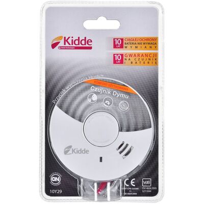 Kidde 2 X 10y29 Rb 10 Anni Di Vita Sigillato Batteria Fumo Allarme. 10 Anni Batteria Completamente Garanzia. Vita Kidde 2 X 10y29 Rb 10 Anni Di Vita Sigillato Batteria Fumo Allarme. 10 Anni Batteria Completamente Garanzia. Vita