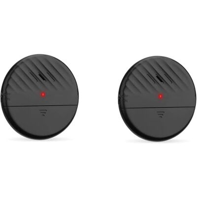 LIIYIELA Allarme Per Porte E Finestre Con Sensore Di Vibrazione, Nero, Confezione Da 2, 125 Db, Rilevatore Di Intrusione Sottile E Potente Con Sensibilità Regolabile E Indicatore Led Per La Sicurezza Domestica LIIYIELA Allarme Per Porte E Finestre Con Sensore Di Vibrazione, Nero, Confezione Da 2, 125 Db, Rilevatore Di Intrusione Sottile E Potente Con Sensibilità Regolabile E Indicatore Led Per La Sicurezza Domestica