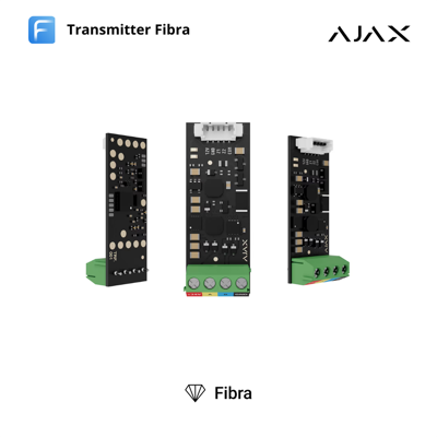 AJAX 143643 - Superior - Superior Transmitter Fibra - Modulo Per L'Integrazione Di Rilevatori Cablati Di Terze Parti In Un Sistema - Sicurezza Professionale AJAX 143643 - Superior - Superior Transmitter Fibra - Modulo Per L'Integrazione Di Rilevatori Cablati Di Terze Parti In Un Sistema - Sicurezza Professionale