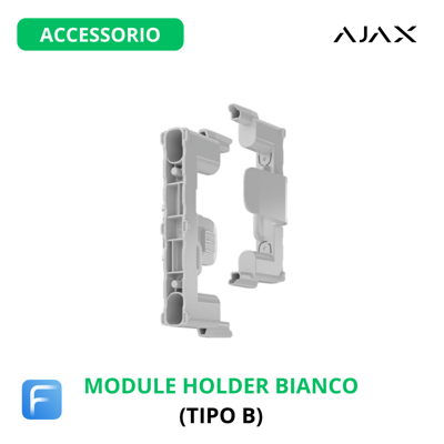 AJAX 78944 - Superior - Module Holder (type B) - Module Holder (type B) - Colore White - Sicurezza Professionale AJAX 78944 - Superior - Module Holder (type B) - Module Holder (type B) - Colore White - Sicurezza Professionale