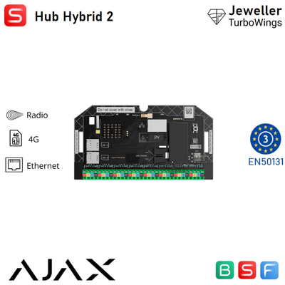 AJAX 142512 - Superior - Superior Hub Hybrid 2 (without Casing) - Sicurezza Professionale AJAX 142512 - Superior - Superior Hub Hybrid 2 (without Casing) - Sicurezza Professionale