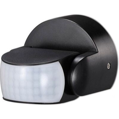 Arum Lighting - Rilevatore di movimento a infrarossi da parete - IP65 Nero Arum Lighting - Rilevatore di movimento a infrarossi da parete - IP65 Nero
