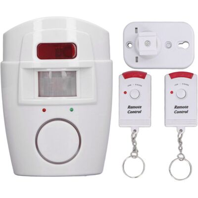 OEM Allarme Antifurto Con Rilevatore Di Movimento Per Esterni, Telecomando Con Suono, Luce E Modalità Silenziosa, Allarme Wireless Per Vialetto, Casa E Fattoria. OEM Allarme Antifurto Con Rilevatore Di Movimento Per Esterni, Telecomando Con Suono, Luce E Modalità Silenziosa, Allarme Wireless Per Vialetto, Casa E Fattoria.
