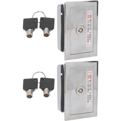 OEM Scatola Universale Per Interruttore A Chiave In Acciaio Inox, Kit Accessori Per Porta, 2 Pezzi -crezuo OEM Scatola Universale Per Interruttore A Chiave In Acciaio Inox, Kit Accessori Per Porta, 2 Pezzi -crezuo