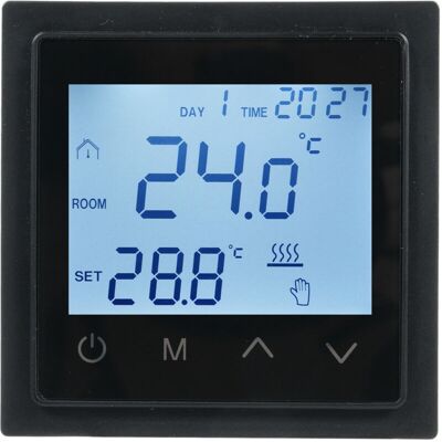 OEM Termostato Digitale Intelligente 16a, Regolatore Di Temperatura Per Riscaldamento A Pavimento Con Touchscreen A Led, Commutazione Con Sensore Ntc, Controllo Elettrico 85-265v. OEM Termostato Digitale Intelligente 16a, Regolatore Di Temperatura Per Riscaldamento A Pavimento Con Touchscreen A Led, Commutazione Con Sensore Ntc, Controllo Elettrico 85-265v.